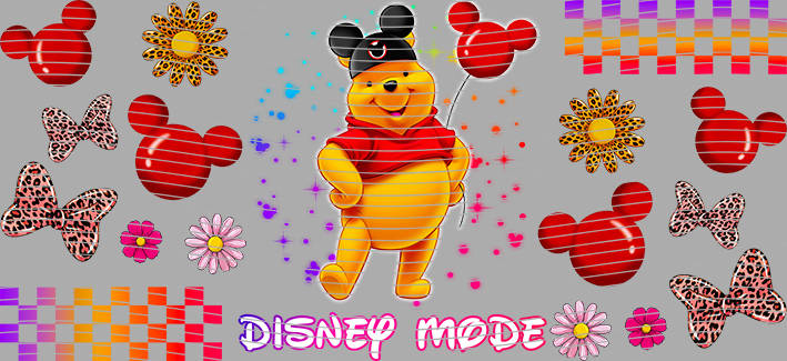 16oz Disney style-D-2508